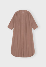 Hlaða mynd inn í gallerískoðara, Laurella Shirtdress Linen Caramel Brown
