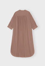 Hlaða mynd inn í gallerískoðara, Laurella Shirtdress Linen Caramel Brown