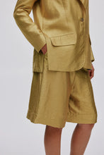 Hlaða mynd inn í gallerískoðara, Woven Gold Shorts Feliza