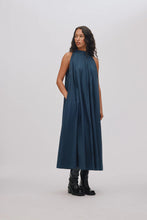 Load image into Gallery viewer, Poplin Full Dress Annisa Navy