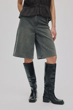 Load image into Gallery viewer, Adelin Grey Denim Shorts