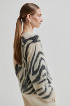 Load image into Gallery viewer, Zarah Knit O Neck Trench Coat