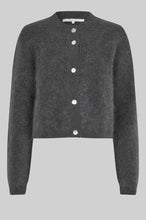 Load image into Gallery viewer, Andrea Knit Rib Cardigan Volcanic Ash