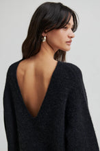 Hlaða mynd inn í gallerískoðara, Gabby Knit Dress Black Sand