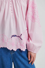Load image into Gallery viewer, Elinor Blouse Lilac Chiffon