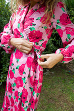 Load image into Gallery viewer, LaraCras Dress Pink Rosette