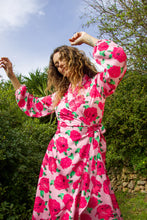 Load image into Gallery viewer, LaraCras Dress Pink Rosette