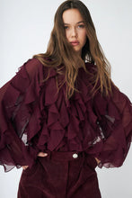 Load image into Gallery viewer, Ryacras Blouse Bordeaux