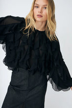 Load image into Gallery viewer, Ryacras Blouse Black