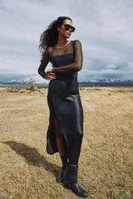 Load image into Gallery viewer, Jacka Netting long sleeve top - Black