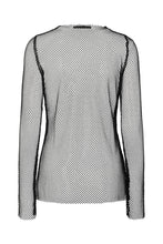 Load image into Gallery viewer, Jacka Netting long sleeve top - Black