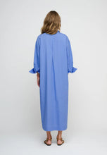 Load image into Gallery viewer, Ava Shirtdress Poplin Heaven Blue