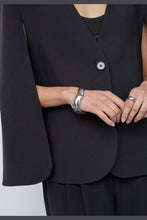 Load image into Gallery viewer, VolaCC Cape Button Blazer