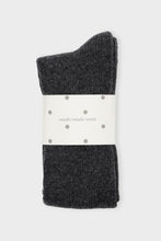Load image into Gallery viewer, Polar Socks Dark Grey Mélange