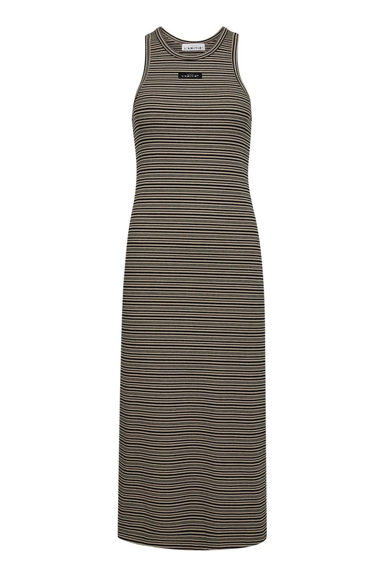 Dessert Rib Stripe Dress