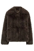 Hlaða mynd inn í gallerískoðara, Kittycc Furry Jacket Walnut
