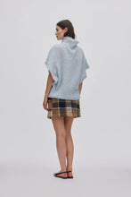 Load image into Gallery viewer, Superlight knit tunic top Asna Ice blue
