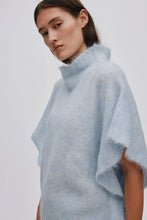 Load image into Gallery viewer, Superlight knit tunic top Asna Ice blue
