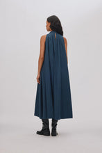 Load image into Gallery viewer, Poplin Full Dress Annisa Navy

