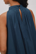 Load image into Gallery viewer, Poplin Full Dress Annisa Navy
