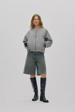 Load image into Gallery viewer, Glod Varsity Jacket Grey
