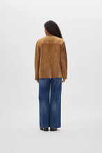 Load image into Gallery viewer, Thelma Suede Jacket Whiskey
