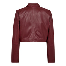 Load image into Gallery viewer, Phoebecc leather crop blazer
