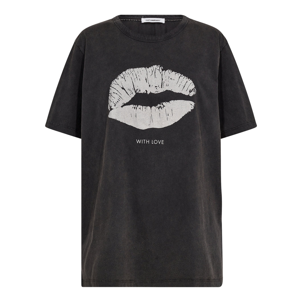 Acidcc kiss oversize tee