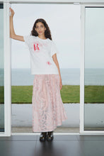 Load image into Gallery viewer, Silke Scribble Full Skirt Blush
