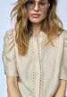 Load image into Gallery viewer, TassyCC Lace Puff Shirt Bisquit

