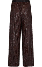 Hlaða mynd inn í gallerískoðara, SophieCC Sequin Pant Dark Brown
