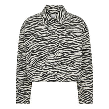 Load image into Gallery viewer, Zion zebra crop jacket
