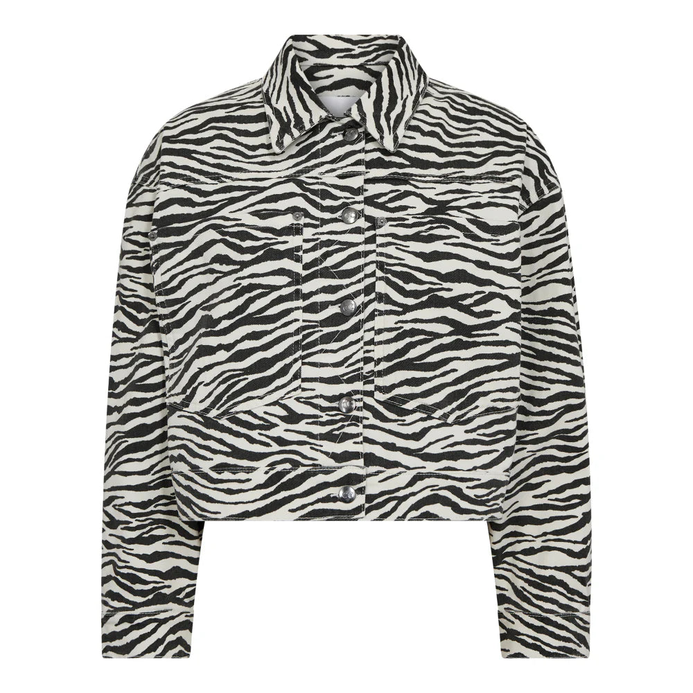 Zion zebra crop jacket