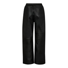 Hlaða mynd inn í gallerískoðara, Phoebecc pullon leather pant - black
