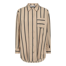 Load image into Gallery viewer, TessieCC stripe Oversize shirt
