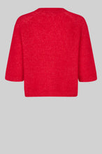 Load image into Gallery viewer, Andrea Knit Rib Cardigan Gojl Berry
