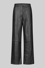 Load image into Gallery viewer, Aluna Bonded leather Trousers Black
