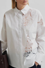Load image into Gallery viewer, Karin Lace Shirt White
