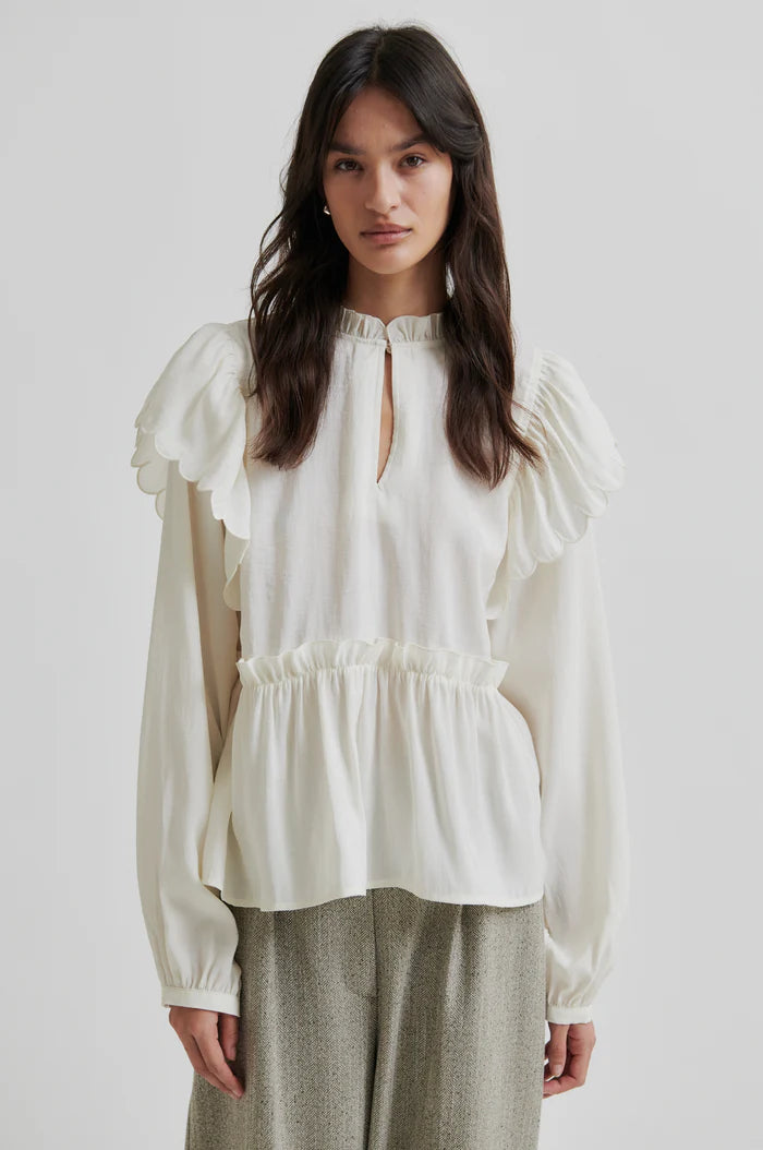 Terra Frill Blouse Tofu