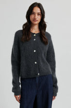 Load image into Gallery viewer, Andrea Knit Rib Cardigan Volcanic Ash
