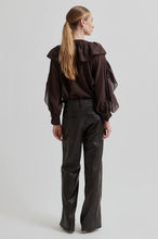 Load image into Gallery viewer, Letho Leather Straight Trousers
