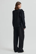 Load image into Gallery viewer, Cally Frill Shirt Black
