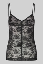 Load image into Gallery viewer, Social Strap Top Black
