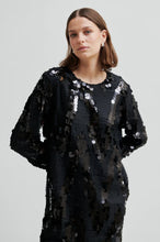 Load image into Gallery viewer, Glimmer Simple Dress Black
