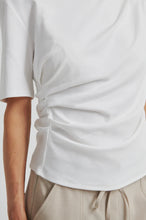Load image into Gallery viewer, Ulina Drape Tee White
