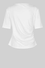 Load image into Gallery viewer, Ulina Drape Tee White
