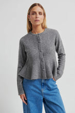 Load image into Gallery viewer, Hiva Peplum Knit Cardigan

