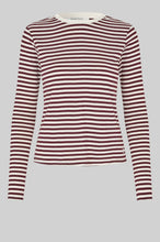 Load image into Gallery viewer, Alvilda O Neck Tee Fudge
