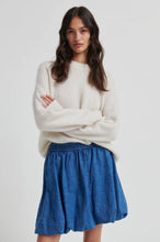 Load image into Gallery viewer, Bruuk Knit O Neck Soft Beige
