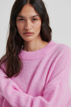 Load image into Gallery viewer, Bruuk Knit O Neck Lilac Chiffon
